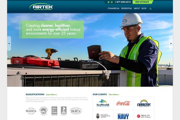 air-tek.net site used Airtek2013