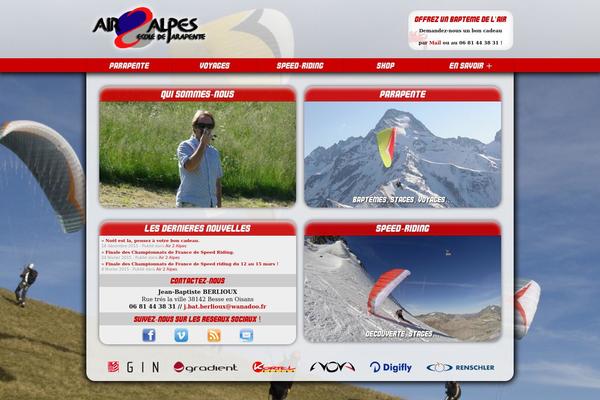 air2alpes.com site used Air2alpes_2012