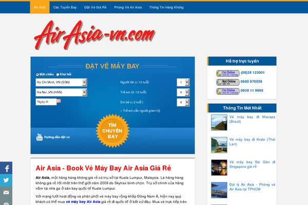 airasia-vn.com site used Huyenvucamera_old