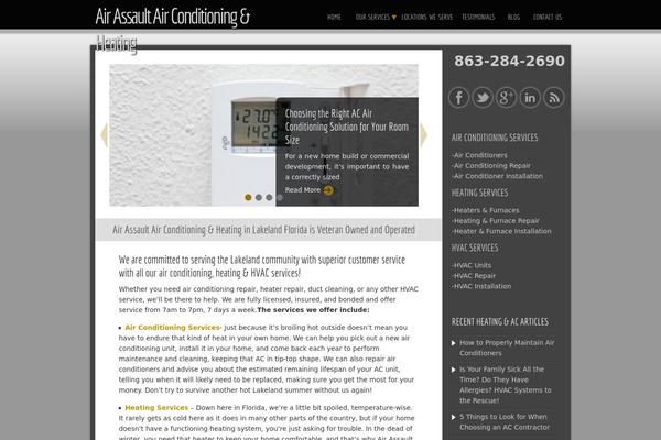 Site using Adv-landing-pages plugin