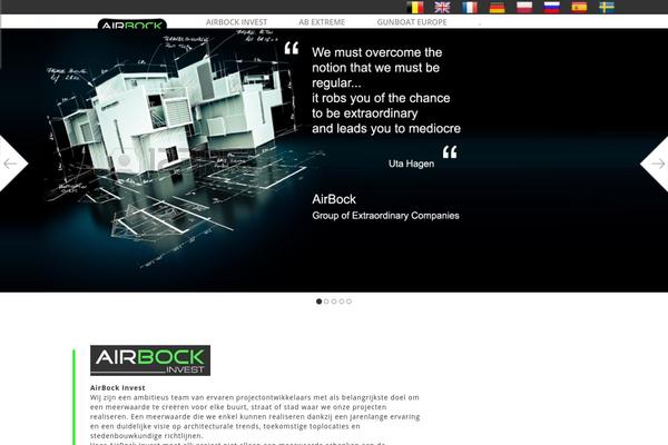 airbock.com site used Airbocktheme