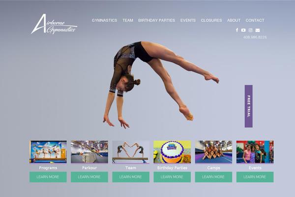 airborne-gymnastics.com site used Ccprototype