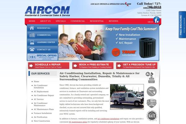 aircomair.com site used Aircom