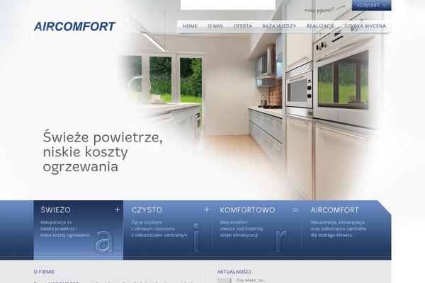 aircomfort.pl site used Aircomfort