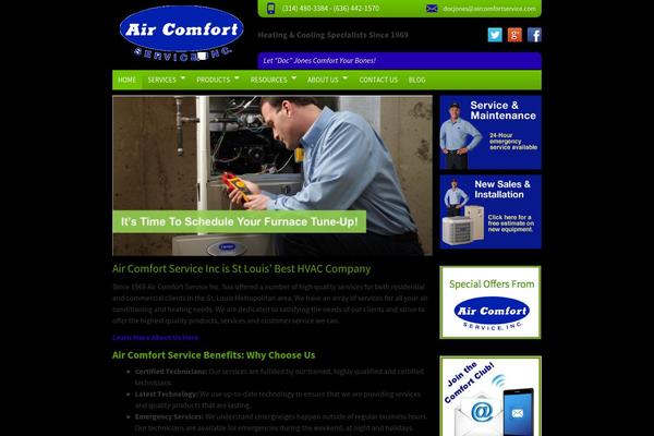 aircomfortservice.com site used Oneoff-aircomfortservice
