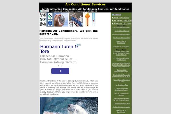 airconditionerservices101.com site used Superoptimized