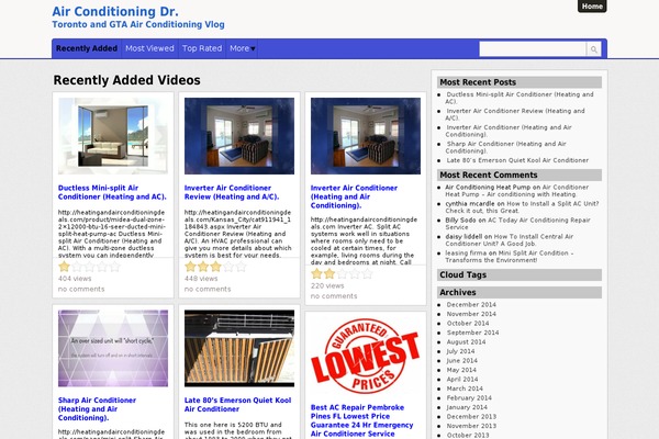 airconditioningdr.ca site used Covertvideopress