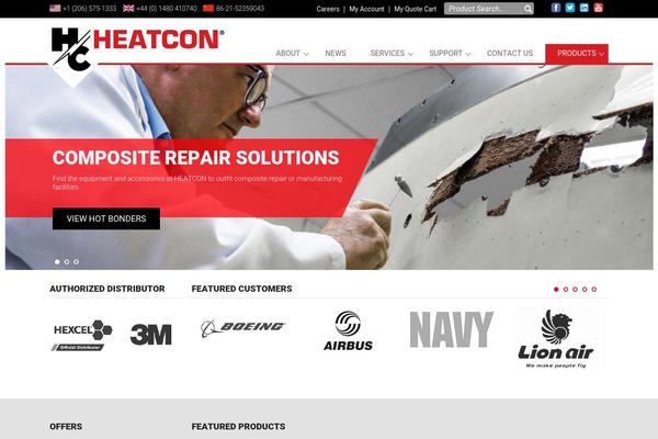 aircraftbondingtech.com site used Heatcon