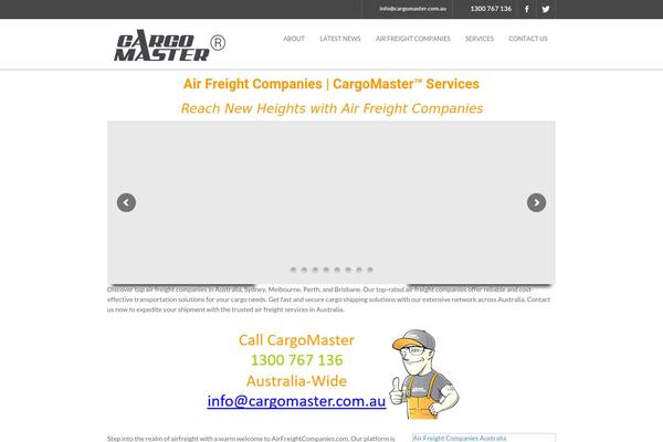 airfreightcompanies.com site used Sevenfold-child