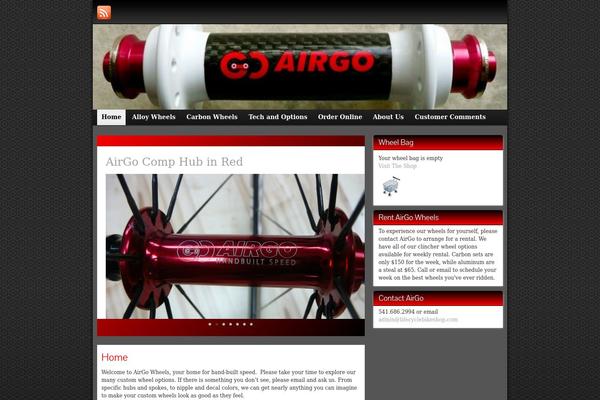 Graphene theme site design template sample