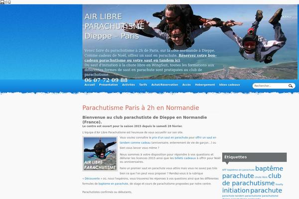 airlibre-parachutisme.com site used Skycaptain-child