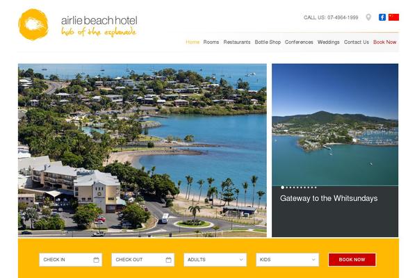 airliebeachhotel.com.au site used Airlie
