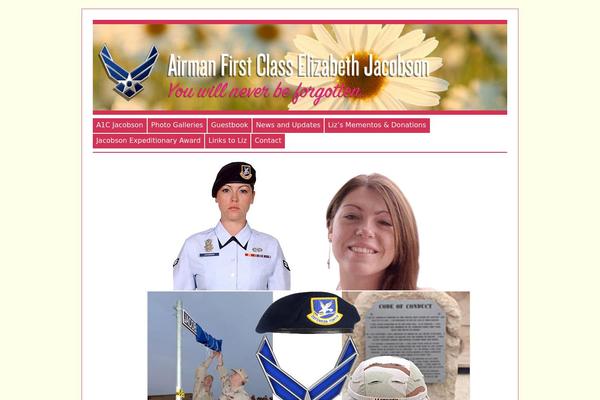 airmanjacobson.com site used Jacobson