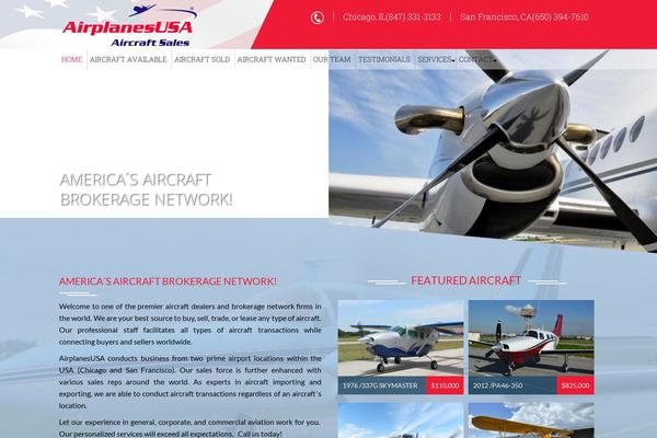 airplanesusa.com site used Airusa