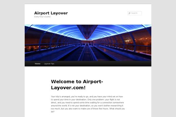 Twenty Eleven theme site design template sample