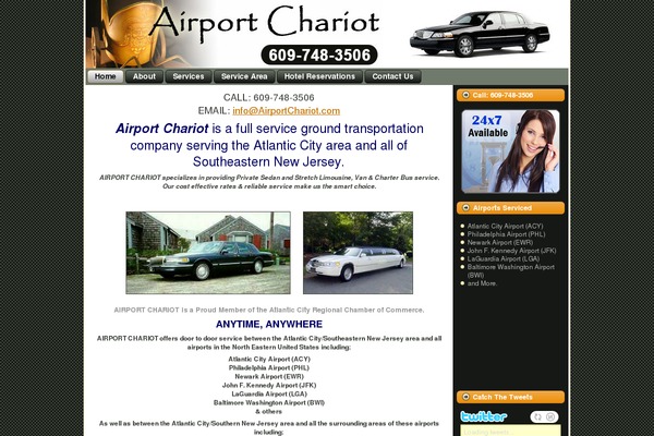 airportchariot.com site used Ac3