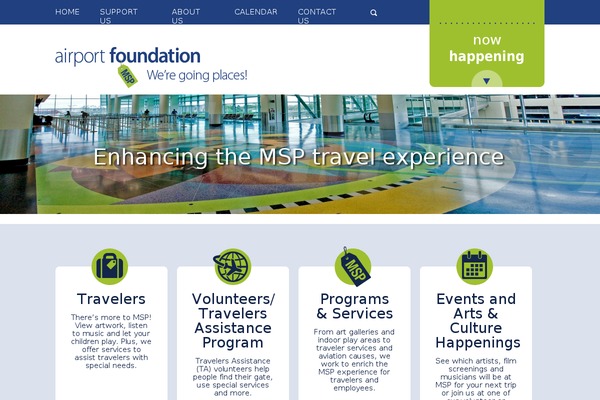 Nonprofit theme site design template sample