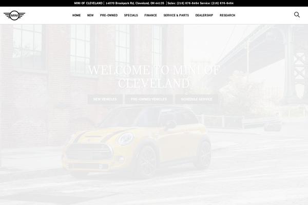 Dealer Inspire theme site design template sample