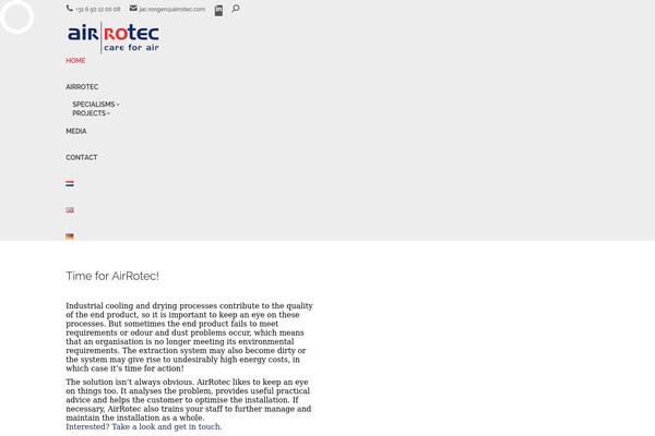 The7 theme site design template sample