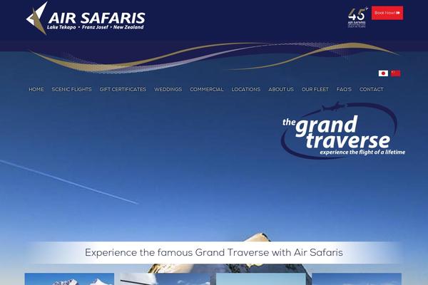 airsafaris.co.nz site used Airsafaris
