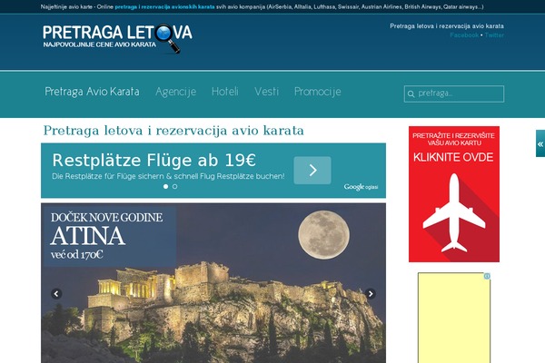 airsrbija.com site used Eco-friendly-lite