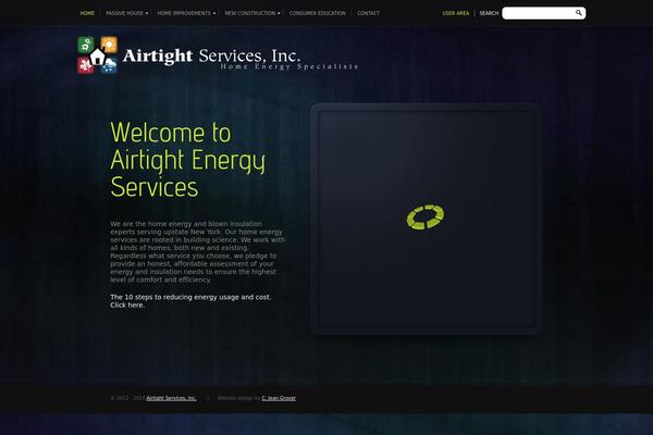airtightservicesinc.com site used Tesigner2