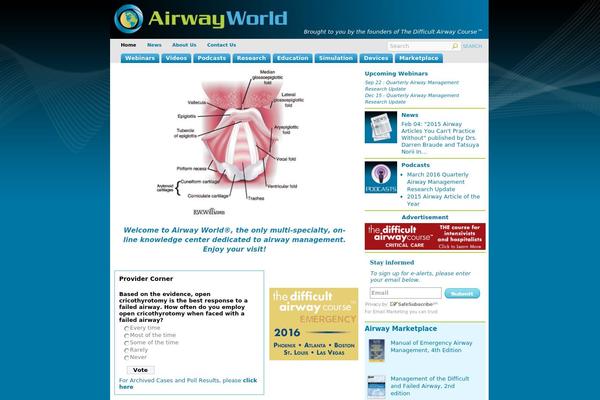 airwayworld.com site used Airway