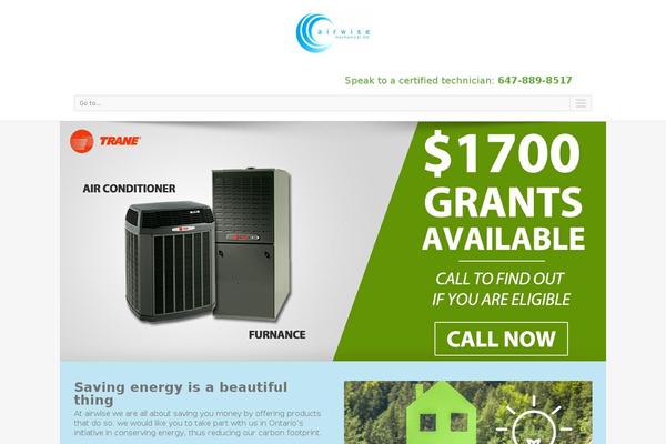 airwise.ca site used Airwise