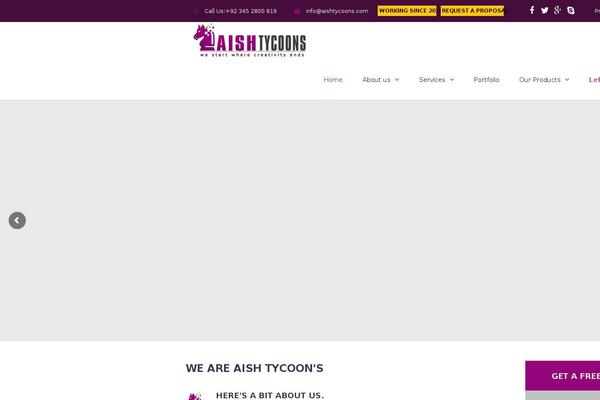 aishtycoons.com site used TheFox