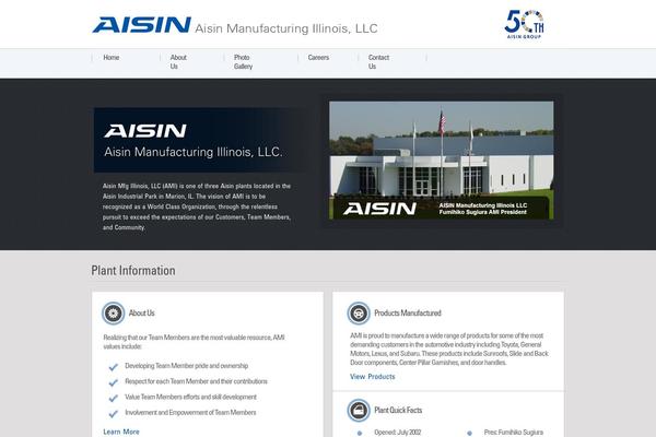 aisinil.com site used Aisin