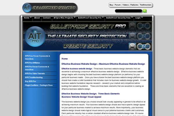 ait-pro.com site used Aitpro-bulletproof