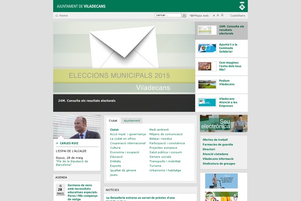 aj-viladecans.es site used Vtv