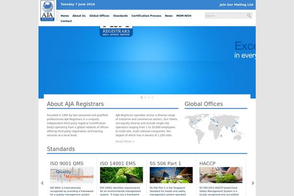 aja-singapore.com site used Aja