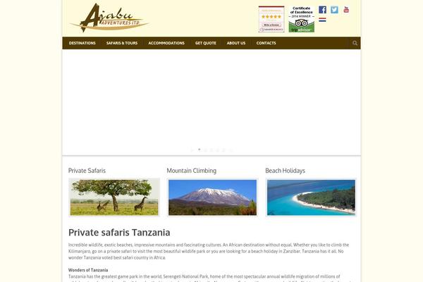 ajabu-adventures.com site used Ajabuadv