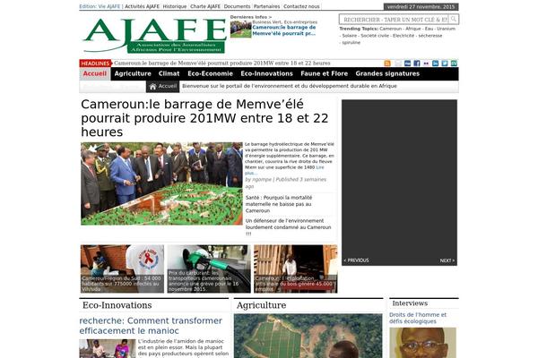 ajafe.info site used Newspapertimes-single-pro-psd