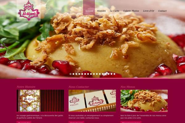 White Rock theme site design template sample