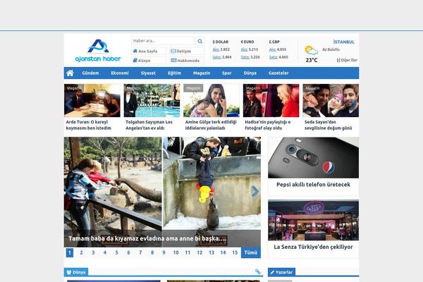 ajanstanhaber.com site used Ohaberv1.2.0