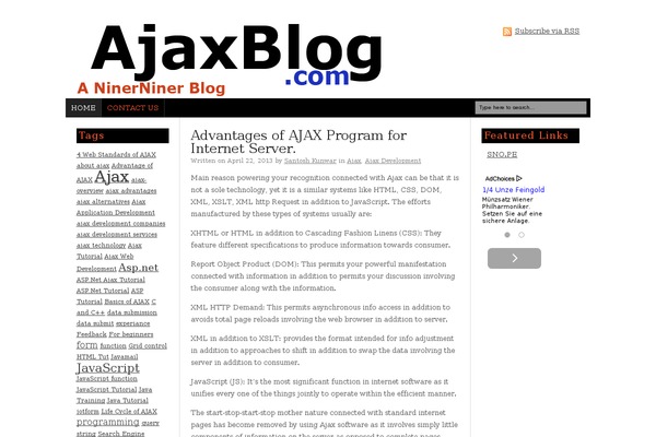 ajaxblog.com site used Headway1