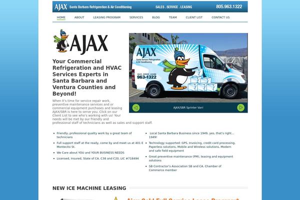 ajaxrefrigerationandac.com site used Ajax