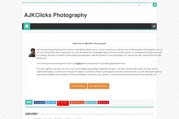 Sahifa theme site design template sample