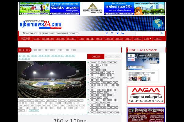 ajkernews24.com site used Somoybarta