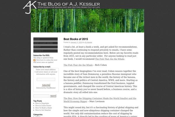 ajkesslerblog.com site used Ajkblog