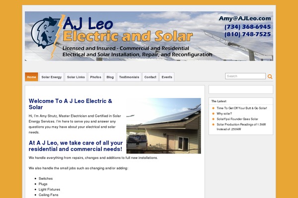 ajleo.com site used Suffusion