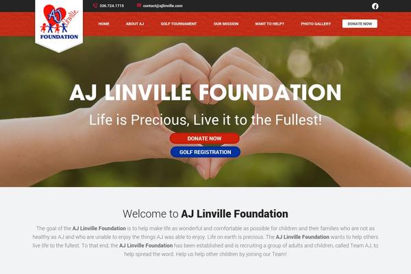 ajlinville.com site used Ajlfoundation