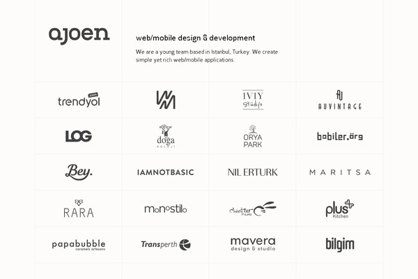 ajoen.com site used Ajoen