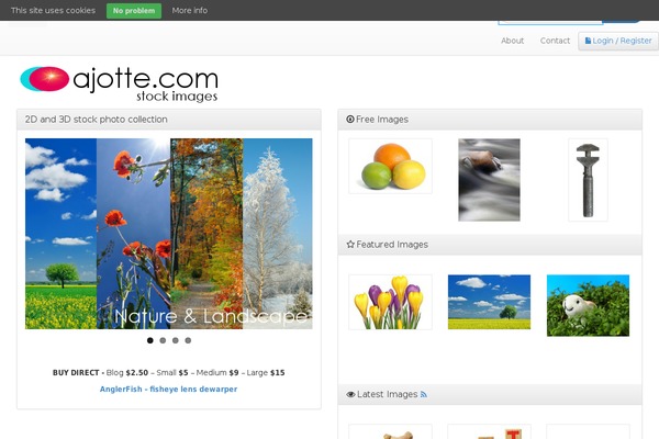 ajotte.com site used Symbiostock
