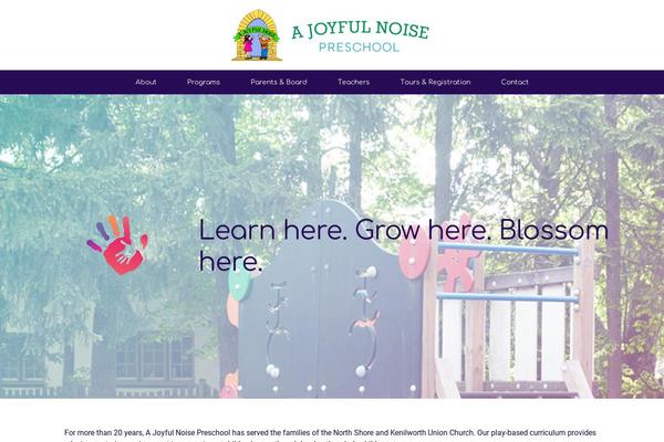ajoyfulnoisepreschool.com site used A-joyful-noise