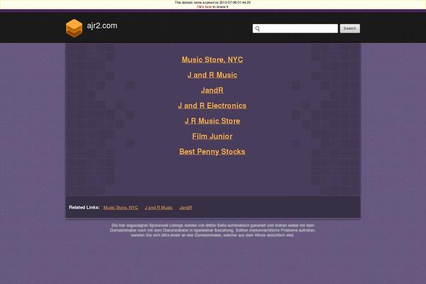 ajr2.com site used Ajr2