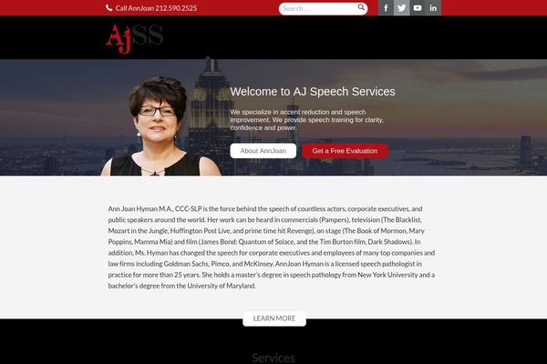 ajspeech.com site used Ajss
