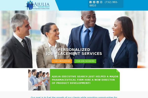 ajuliaexecutivesearch.com site used Ajulia-executive-search